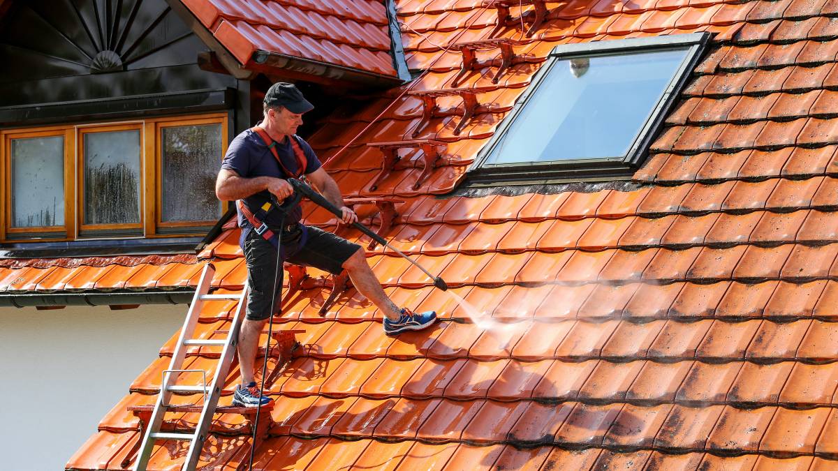 roof cleaning